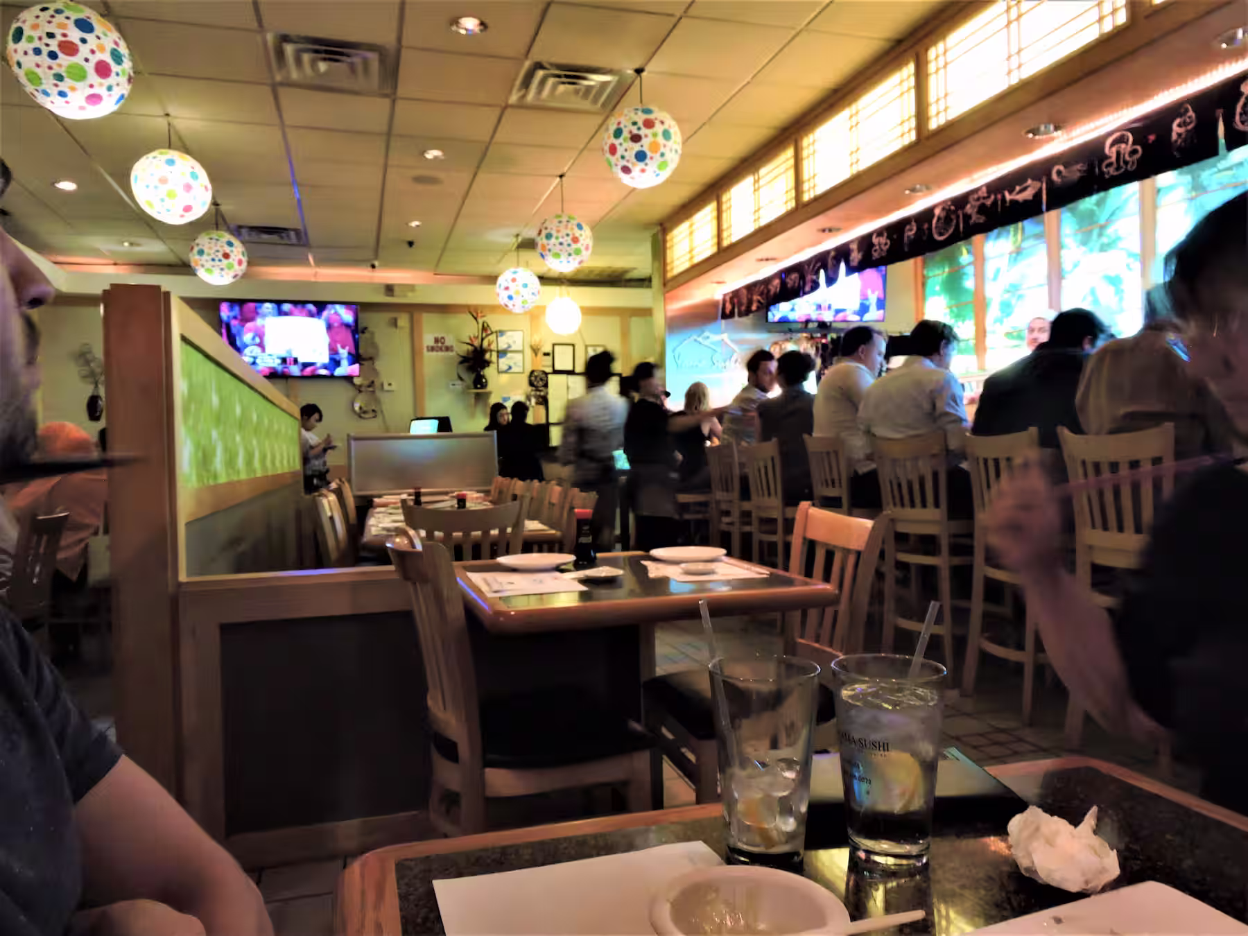 Inside Yama Sushi