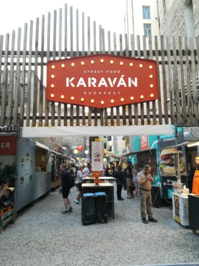 The Karavan Street Food Market in Budapest