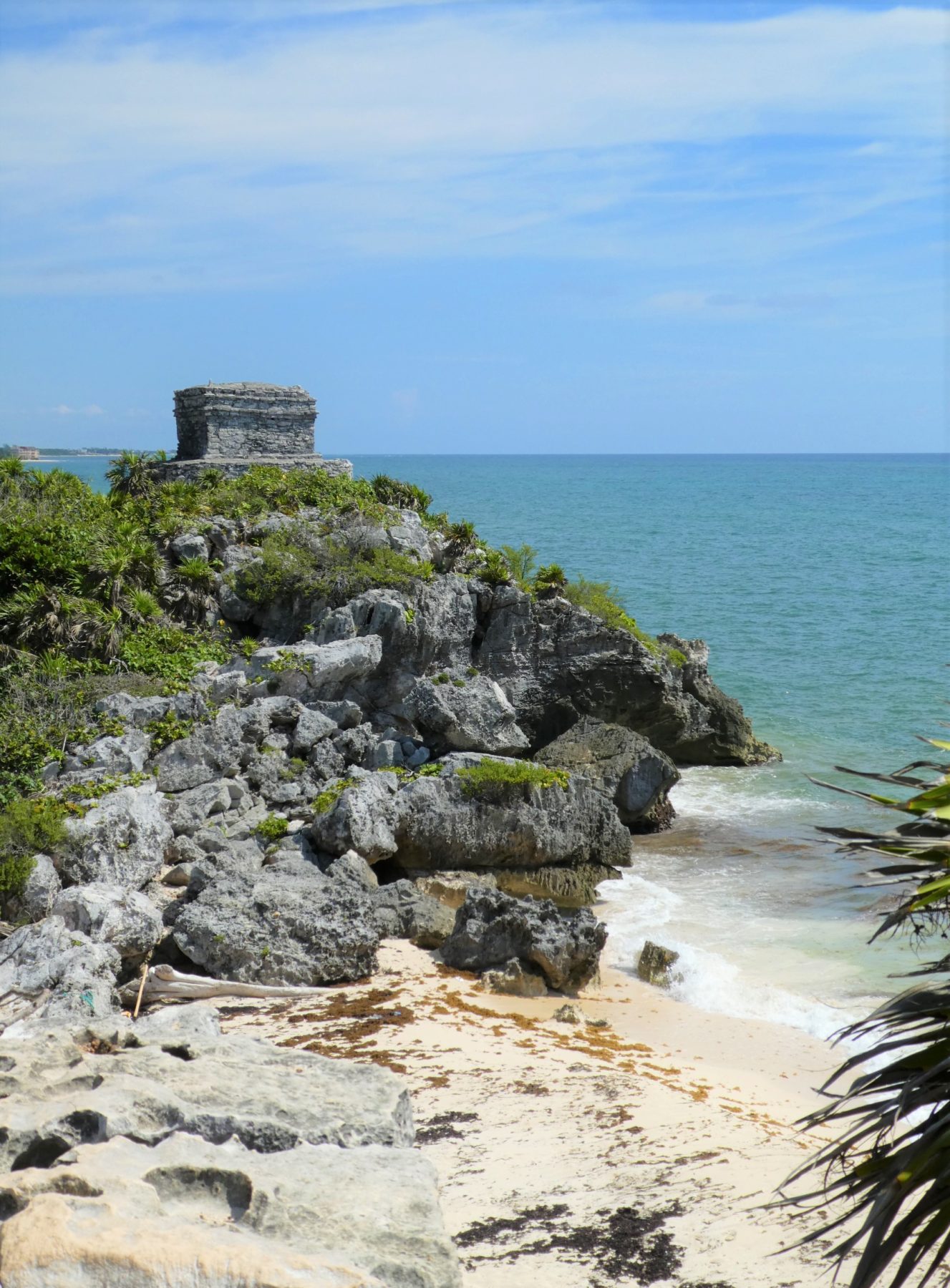 Mexico Tulum Ruins and Beach by hesaidorshesaid