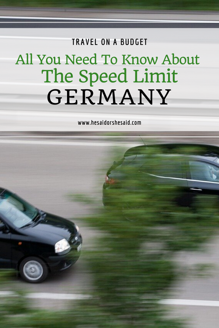 All you need to know about the speed limit in Germany by hesaidorshesaid