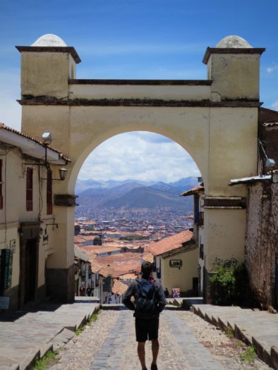 Arco de Santa Ana in Cusco by hesaidorshesaid