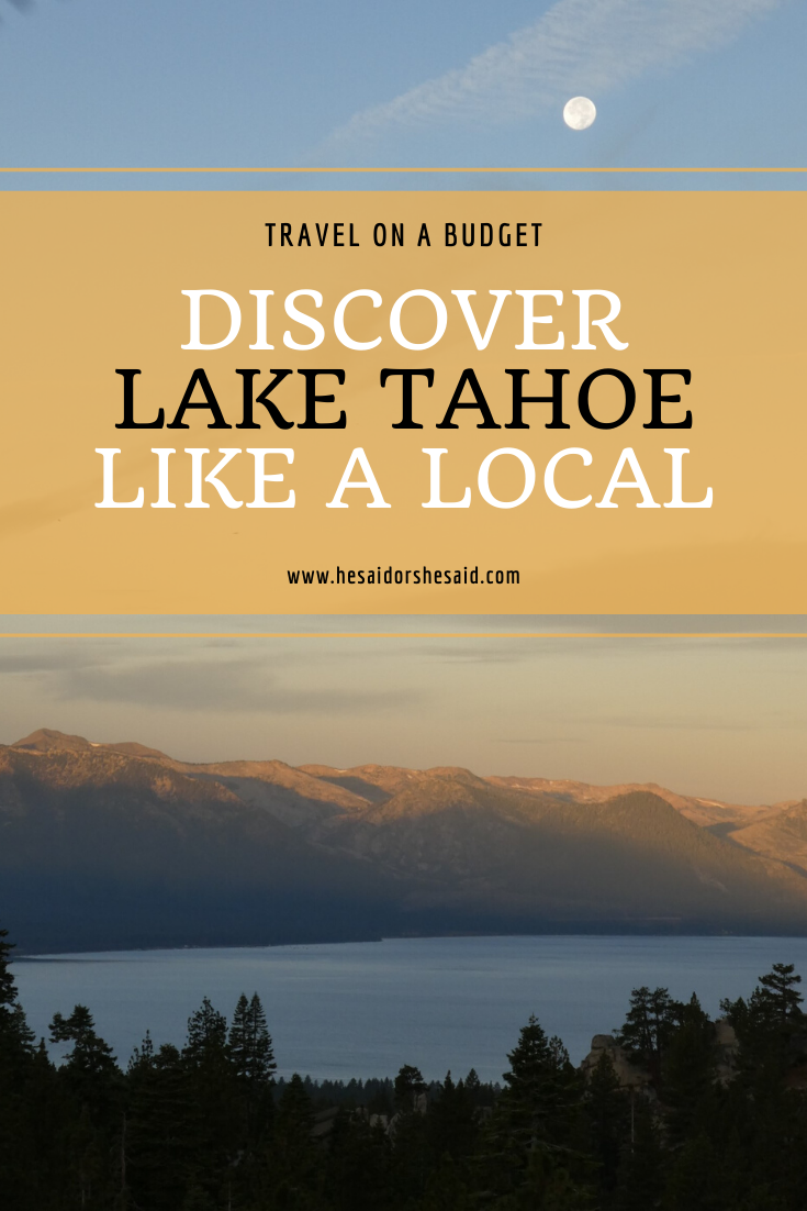 Pinterest Discover Lake Tahoe Like a Local