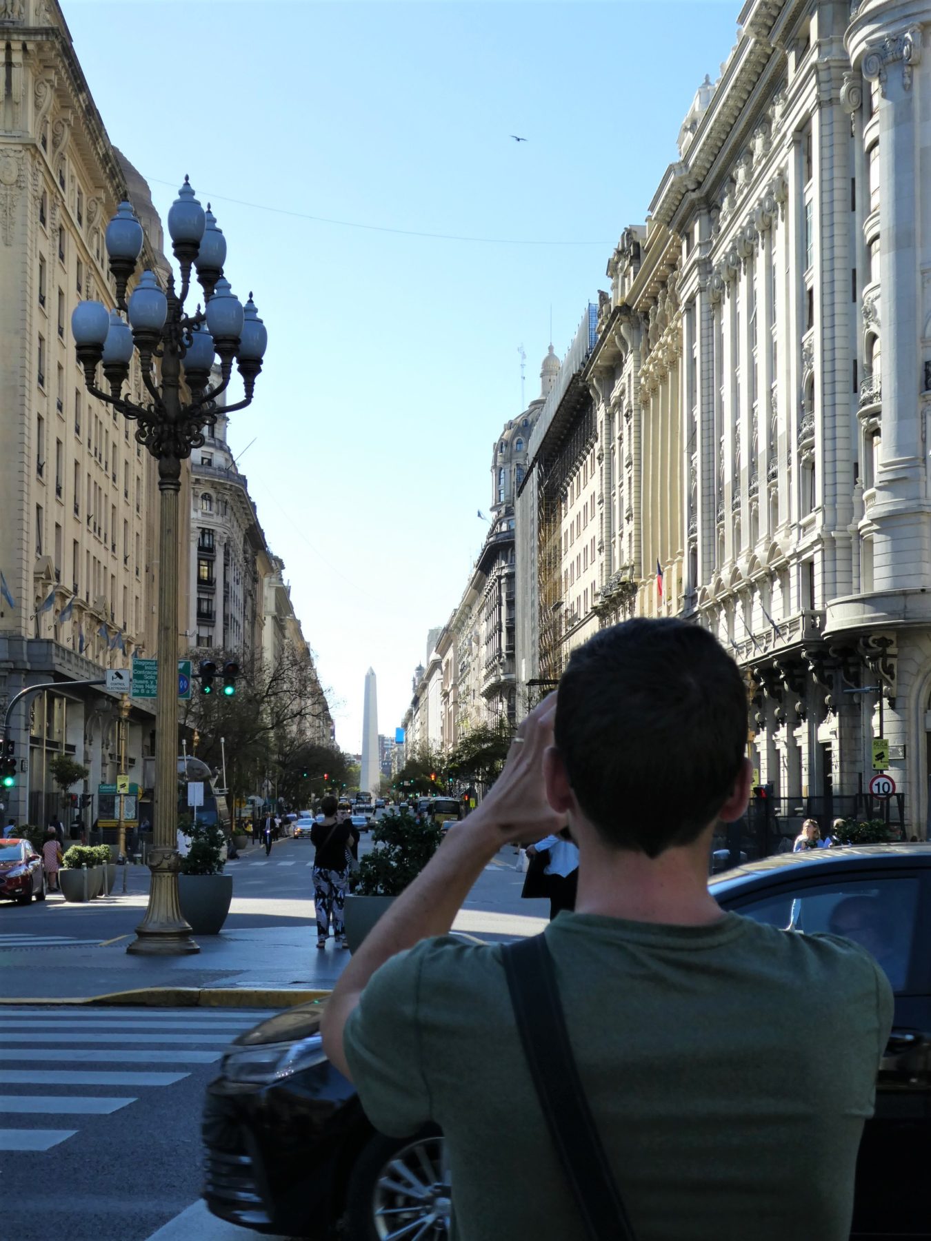 Peña Avenue in Buenos Aires