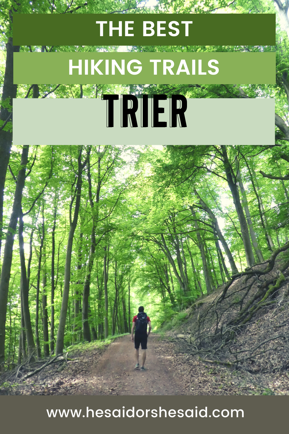 The best hiking trails in and around Trier by hesaidorshesaid