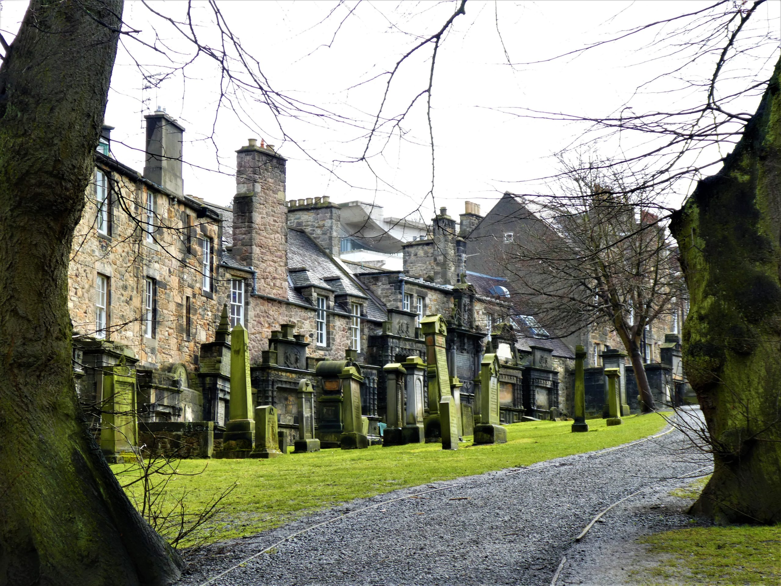 Cemetery in Edinburgh