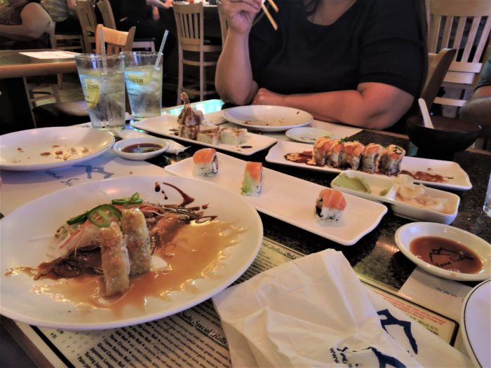 Dinner at Yama Sushi