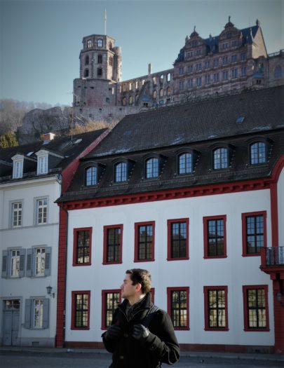 Heidelberg City Center with Castle View