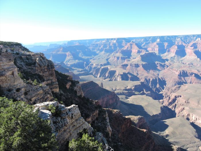 View at the South Rim of the Grand Canyon