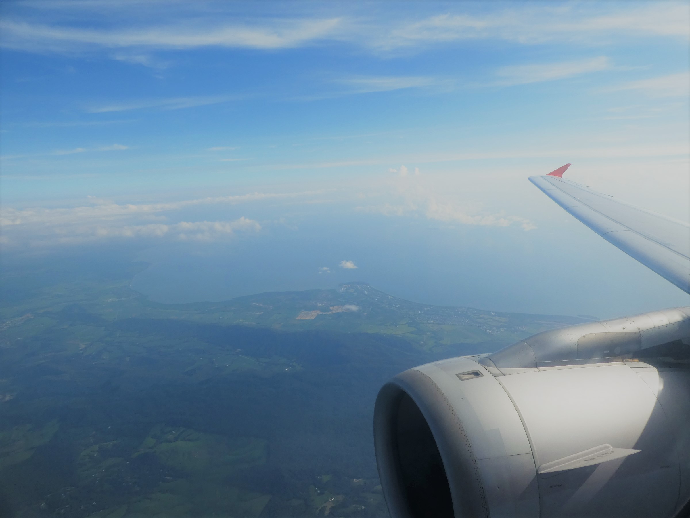 Airplane over Australia