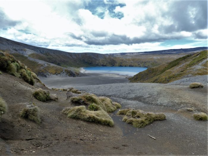 Lower Tama Lake in Tongariro National Park