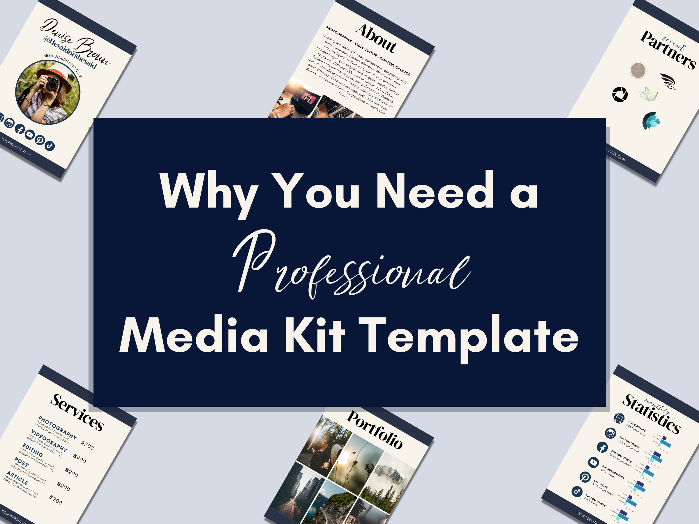 Why You Need a Professional Media Kit Template