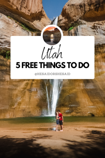 Free things to do in Utah