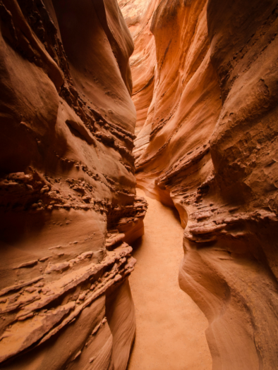 Peek-a-boo slot canyon Utah
