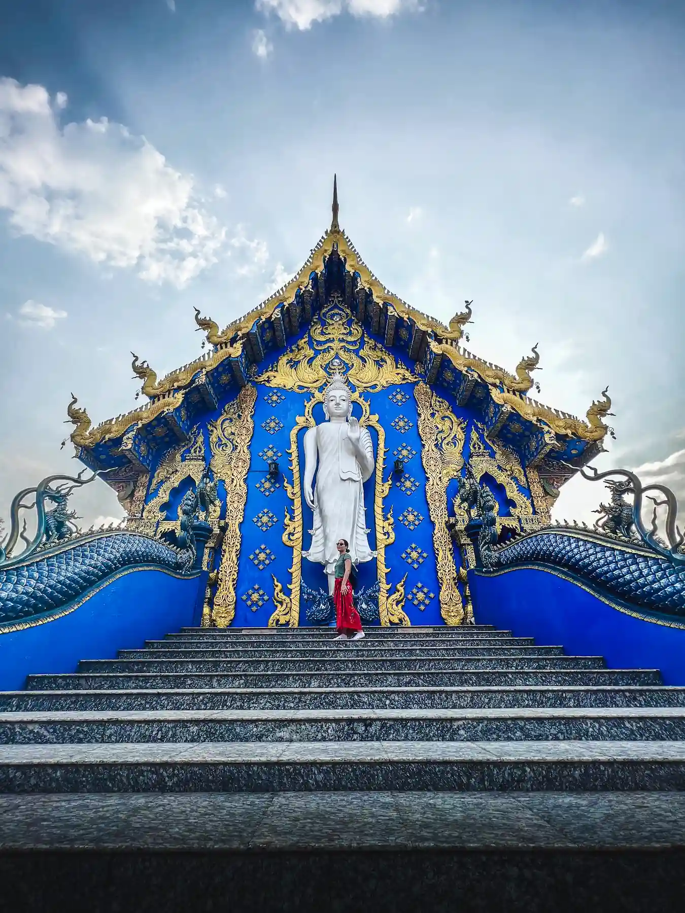 Blue temple in Chiang Rai