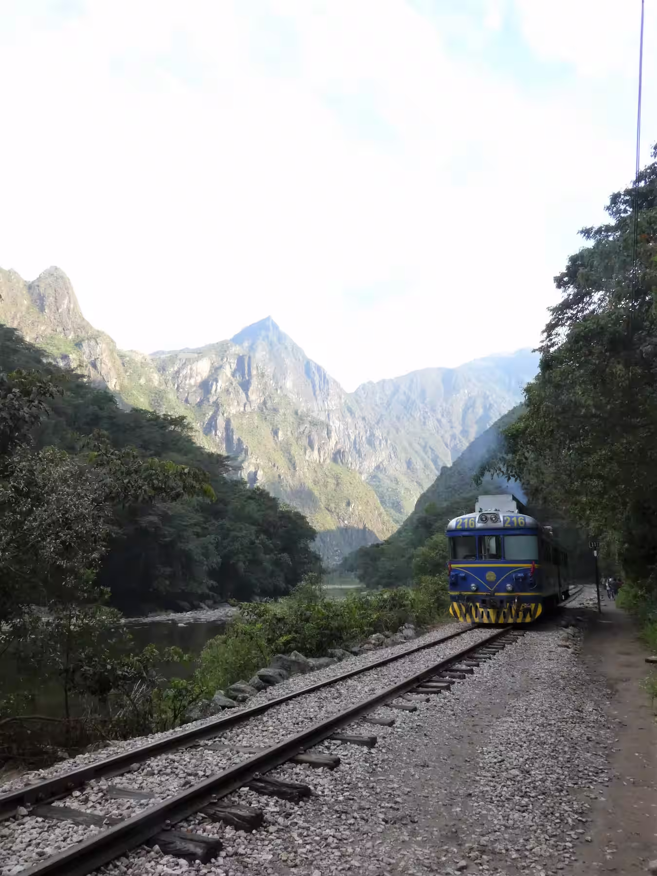 PeruRail from Hidroelectrica to Aguas Calientes