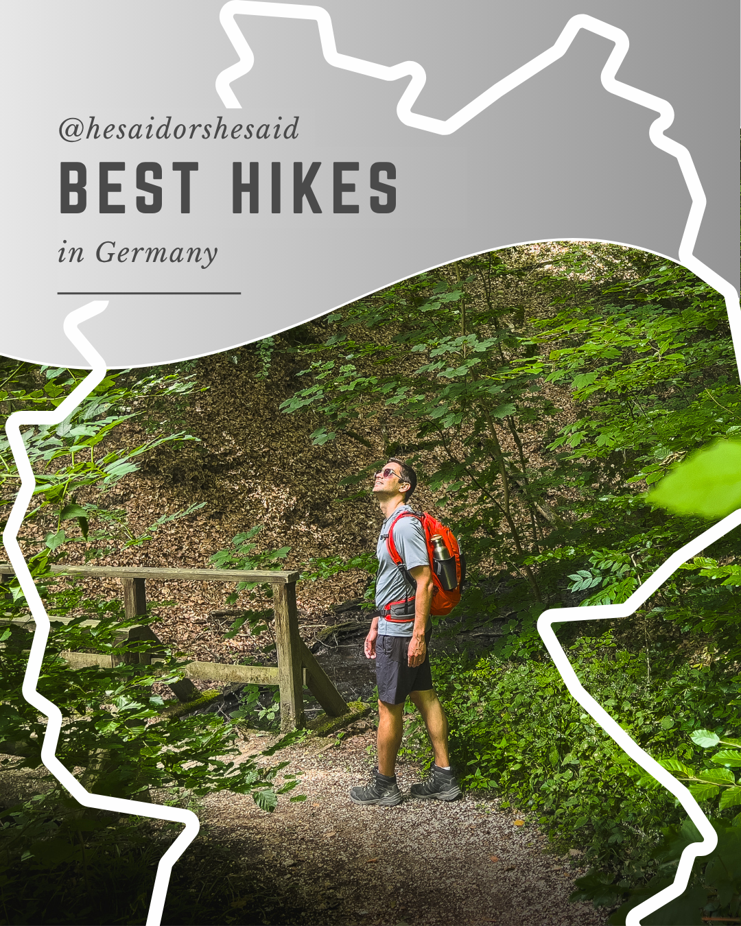 Cover photo for our custom map Best Hikes in Germany.